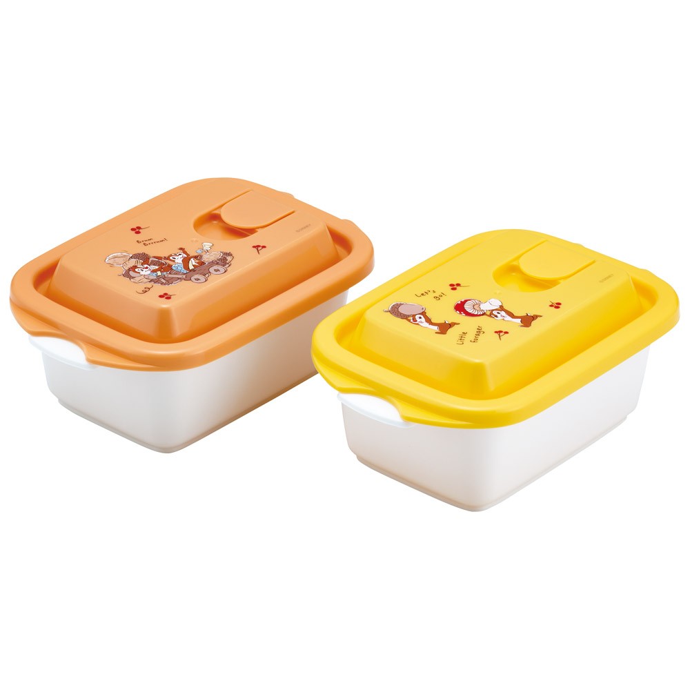 300ml保存容器2個セット(チップ&デール オータム)