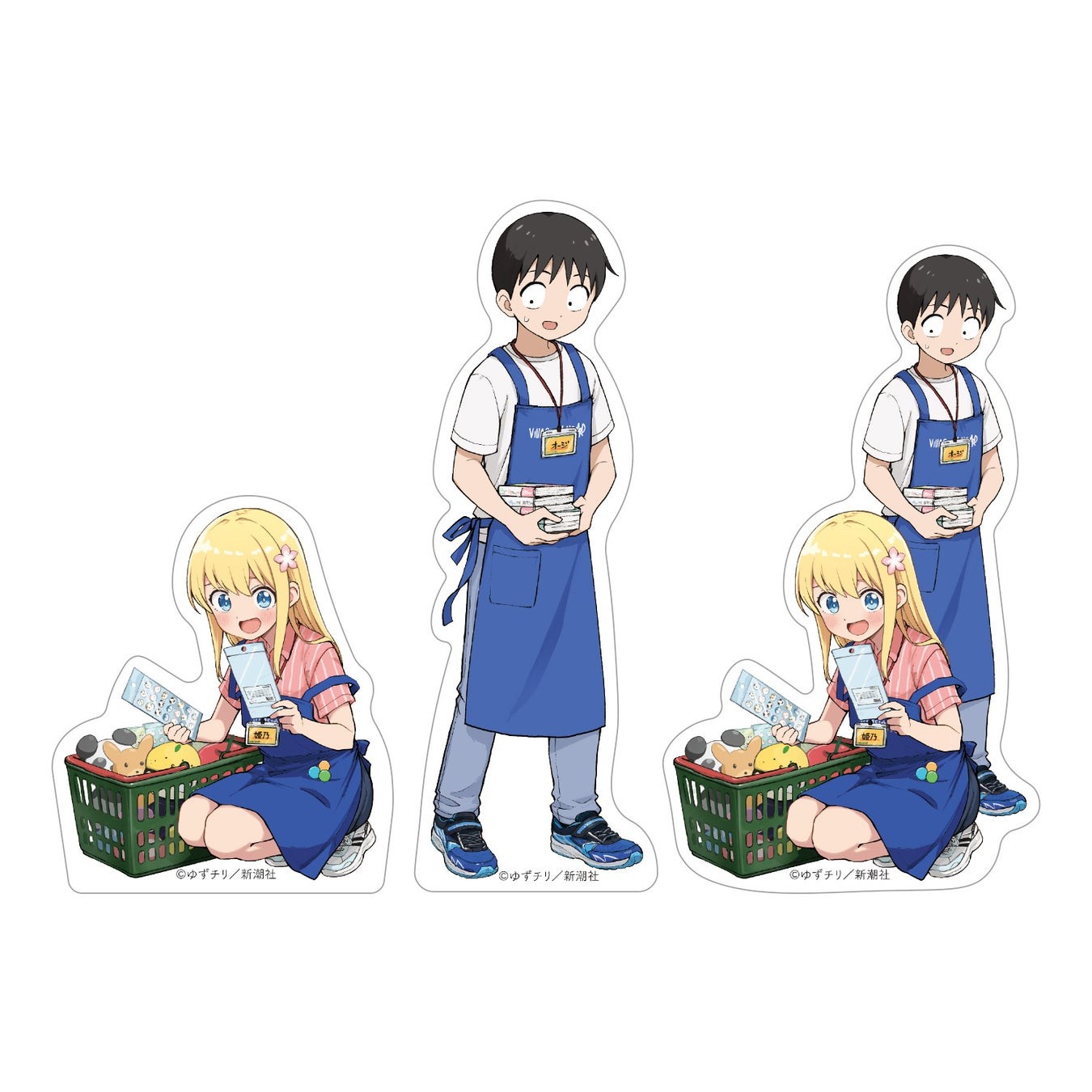 姫乃ちゃんに恋はまだ早い×ヴィレッジヴァンガード ステッカー全3種
