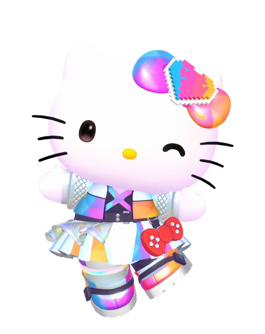 Sanrio Games特別仕様のハローキティ衣装