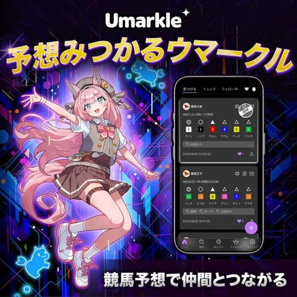 Umarkleのサービス画面