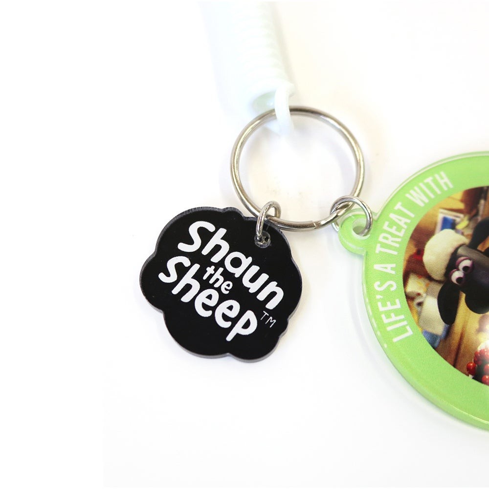 Shaun the Sheepのチャーム部分の拡大