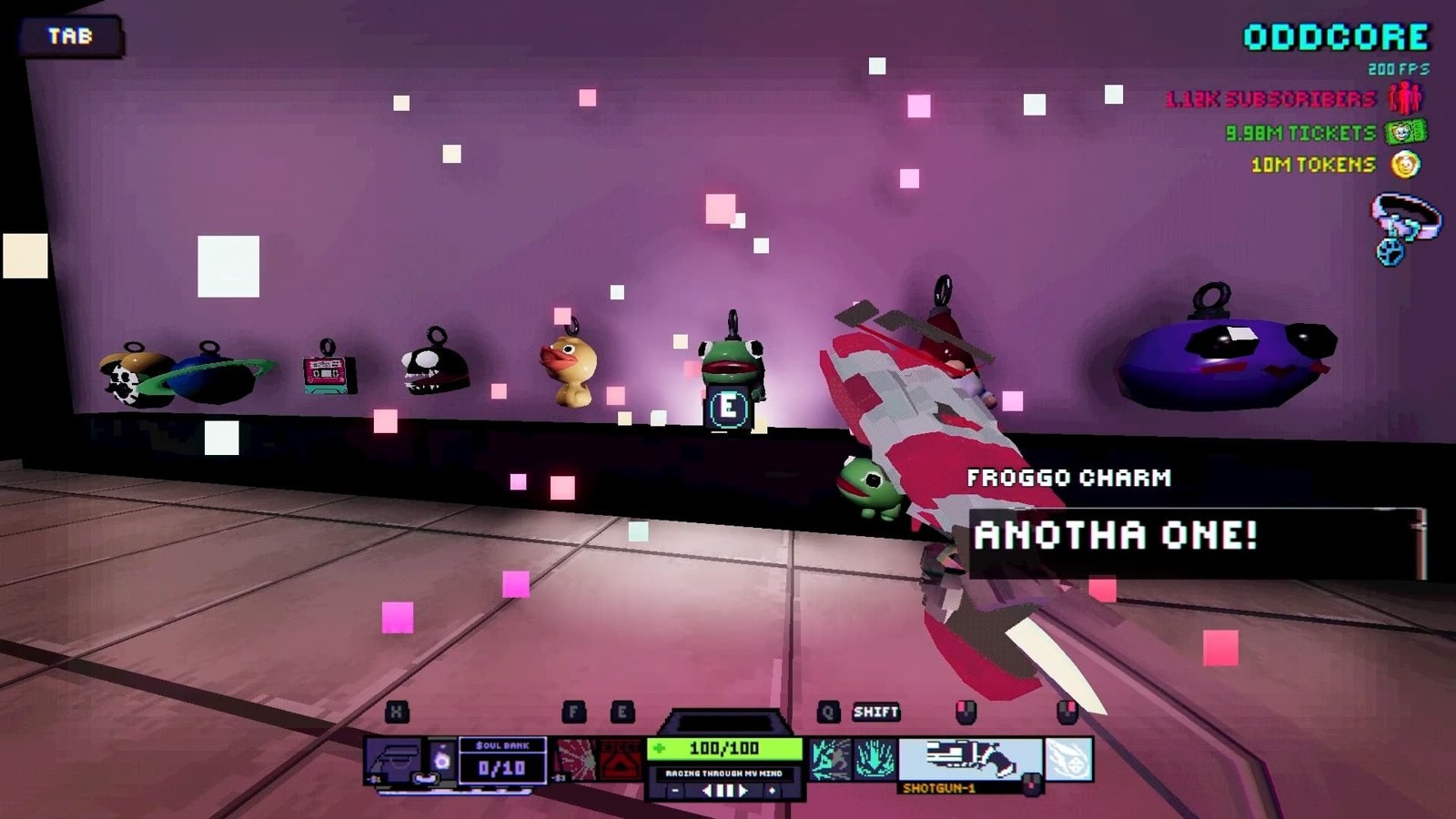 ODDCORE ゲーム画面