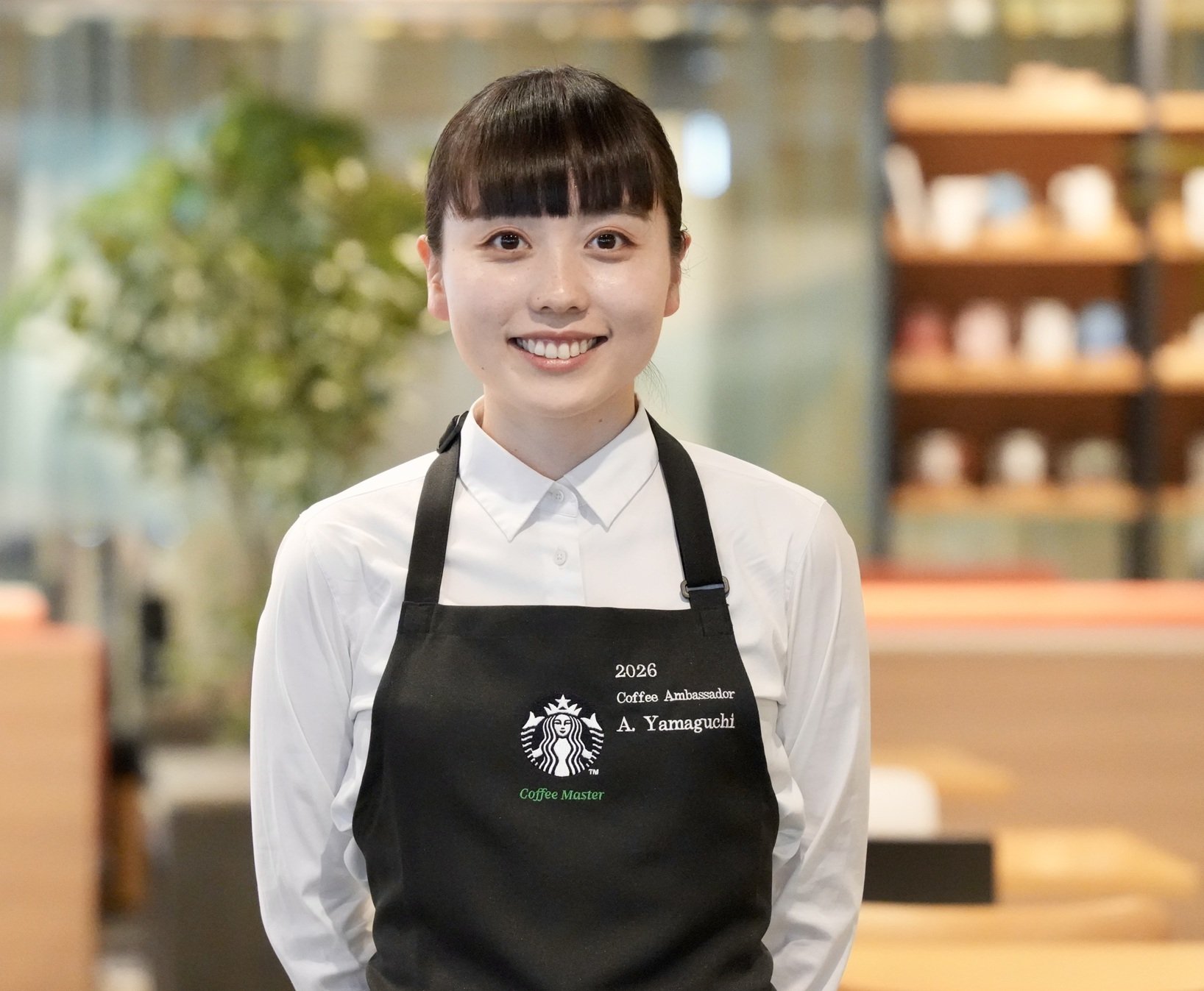 第19代コーヒーアンバサダー山口明日海さん