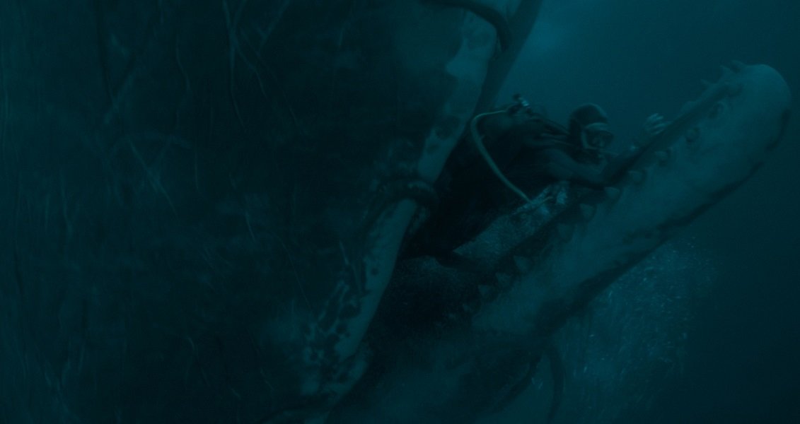 『クジラに落ちた男』クジラの体内の場面写真