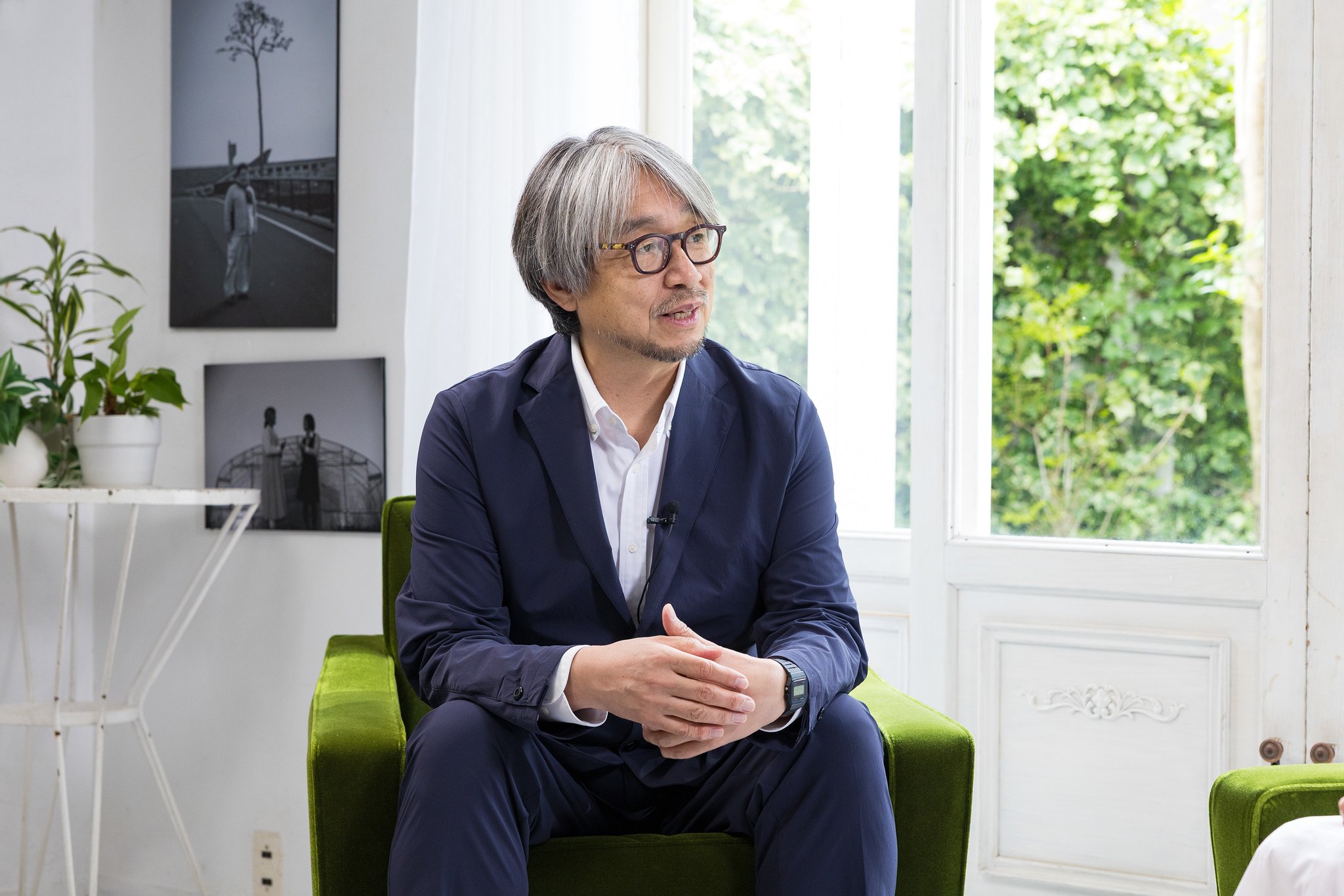 小山薫堂さんのインタビューカット