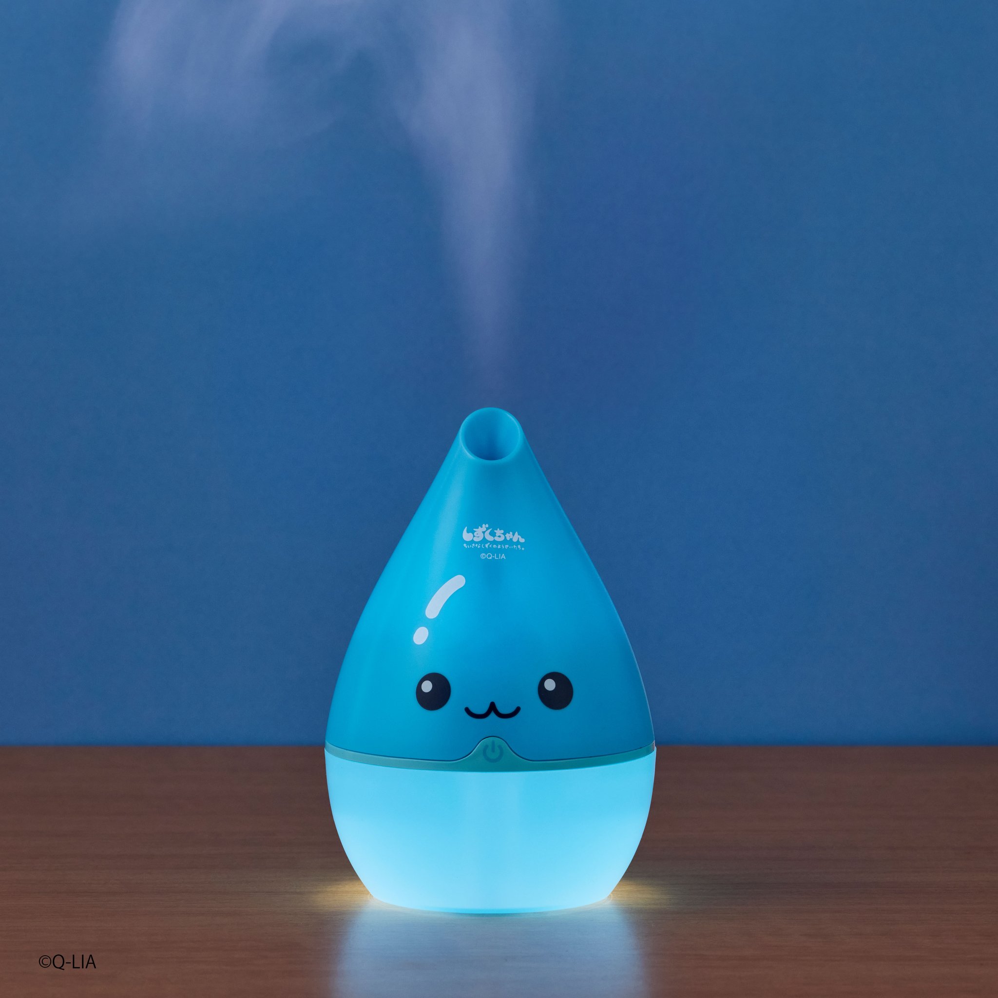 USB加湿器 しずくちゃん LED点灯シーン