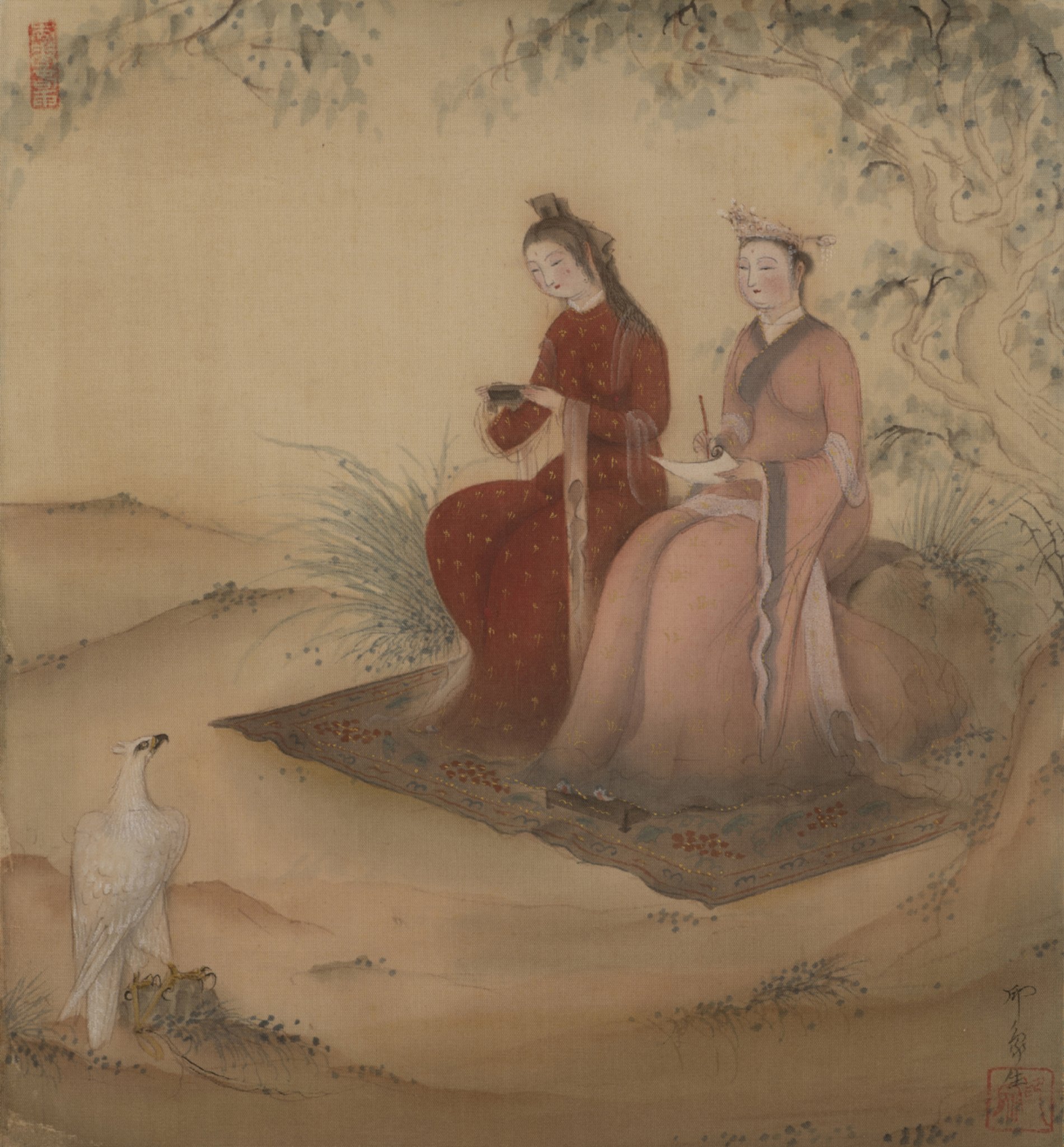 堂本印象《写霊図》大正15年(1926) 京都府立堂本印象美術館蔵