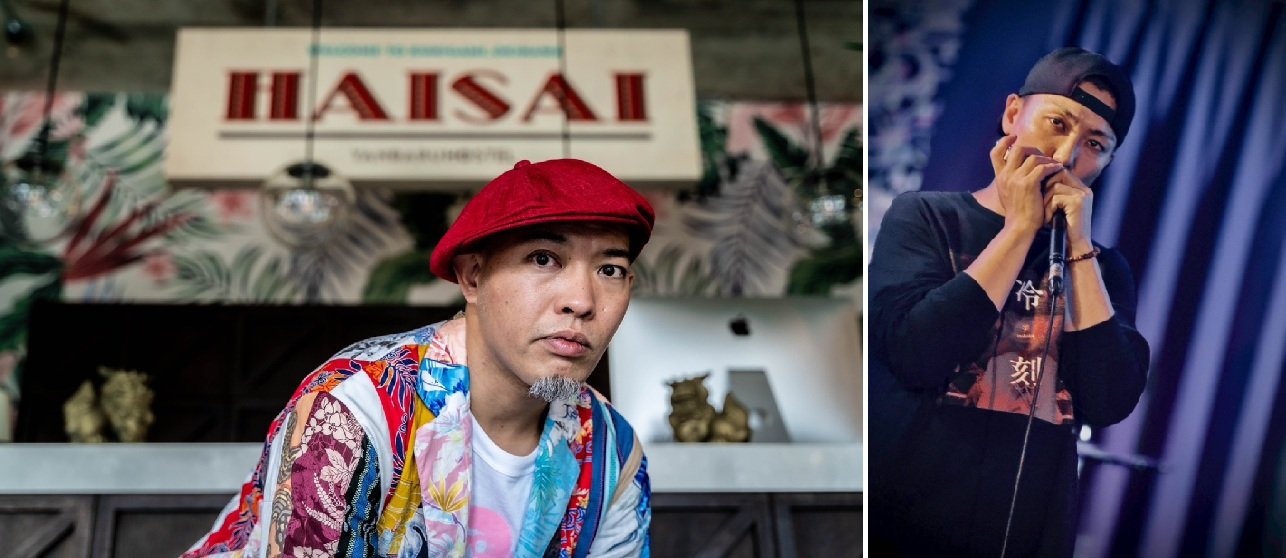 かりゆし58 前川慎吾さんと千賀太郎さんのポートレート