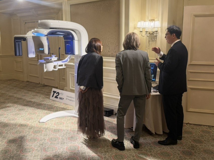 CBCT「T2 plus」の展示ブース