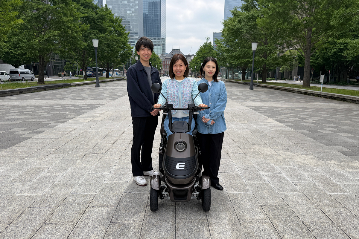 3人での記念撮影