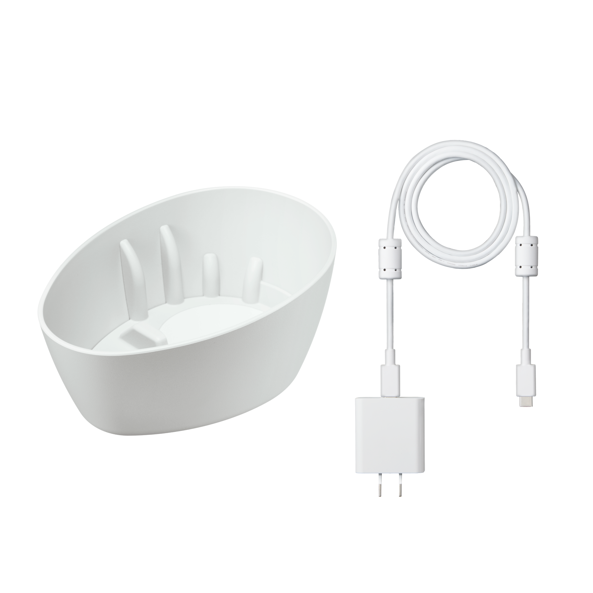 充電トレイとUSB Type-C