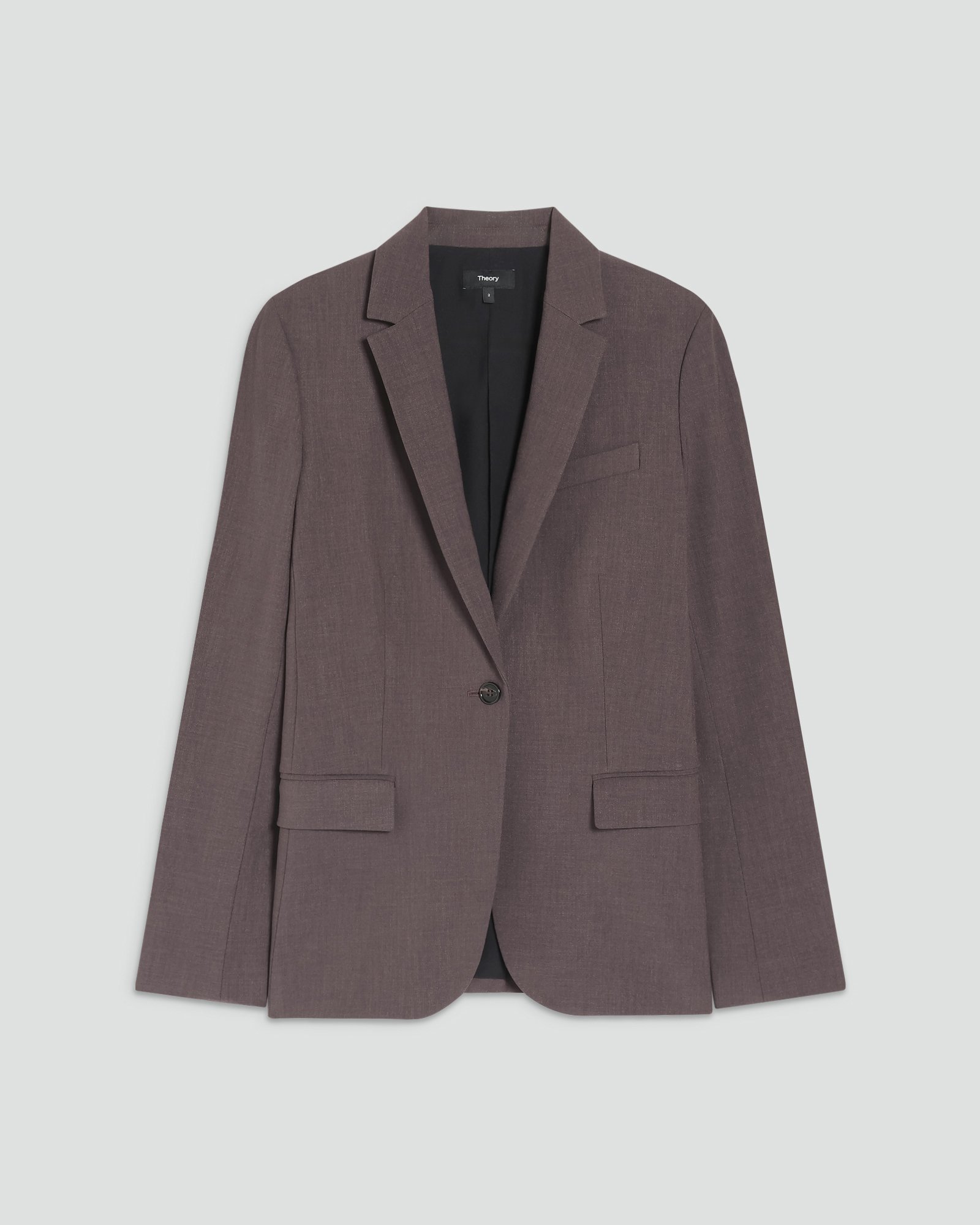 テーラードジャケット Melange Crepeの商品単体カット