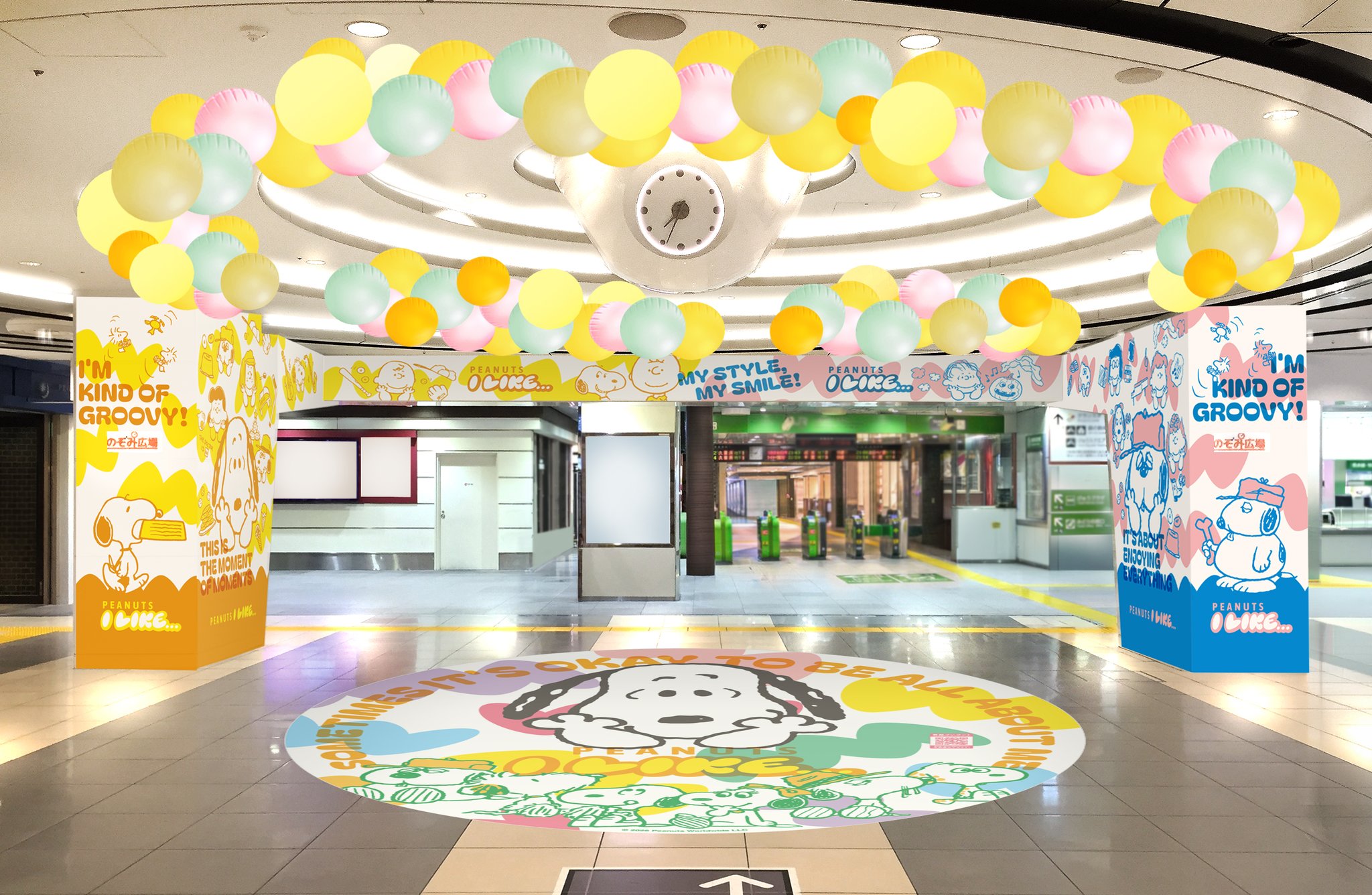PEANUTS I LIKE… 特別装飾1