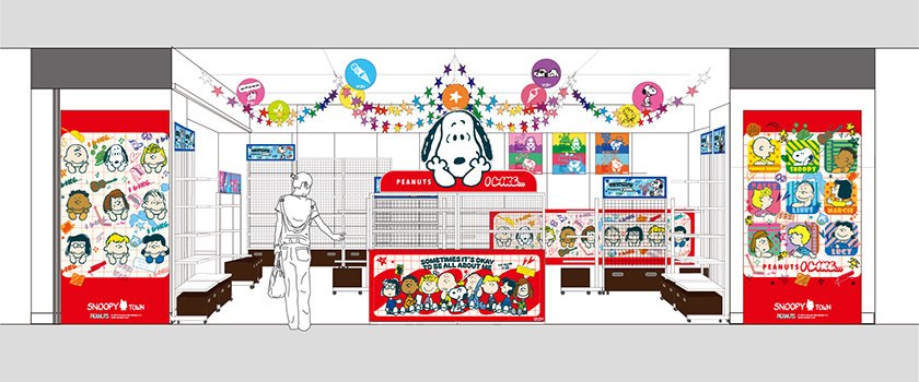 「PEANUTS I LIKE…」期間限定ショップ イメージ