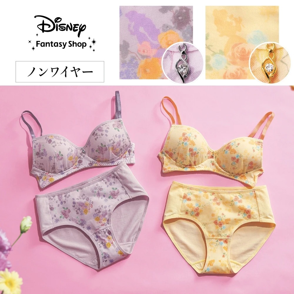 プリンセスモチーフのブラ&ショーツ