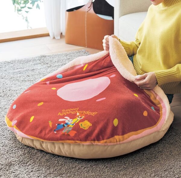 おうちでぬくぬく　ビッグ足入れクッション