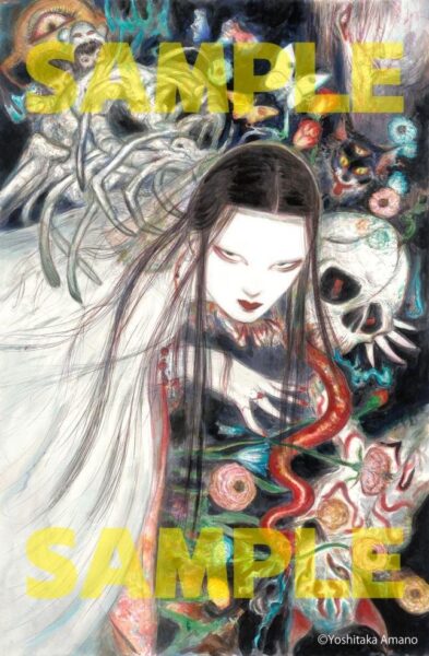 天野喜孝氏描きおろしキービジュアル