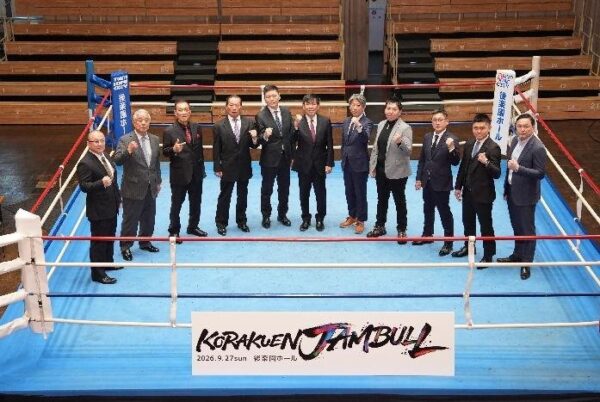 KORAKUEN JAMBULL記者発表 記念撮影