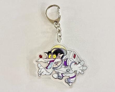 「アレハンドロ（宇宙服バージョン）」アクリルキーホルダー