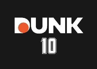 DUNKチーム背番号10ジャージー