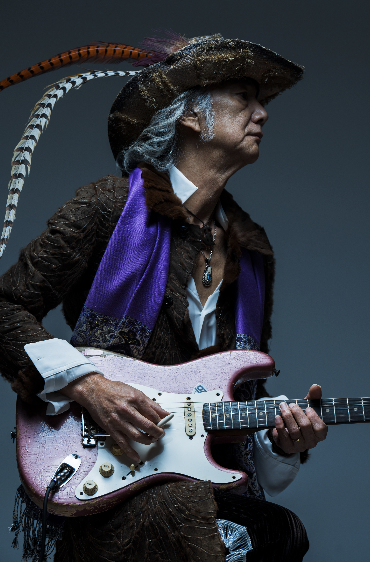 ギタリストのポートレート