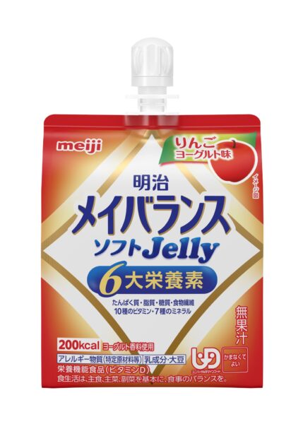 メイバランスソフトJelly りんごヨーグルト味 パッケージ