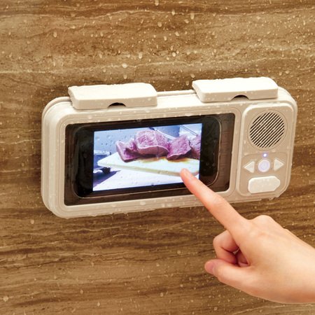 ライソン「防滴スマホケース & スタンド with Bluetoothスピーカー」
