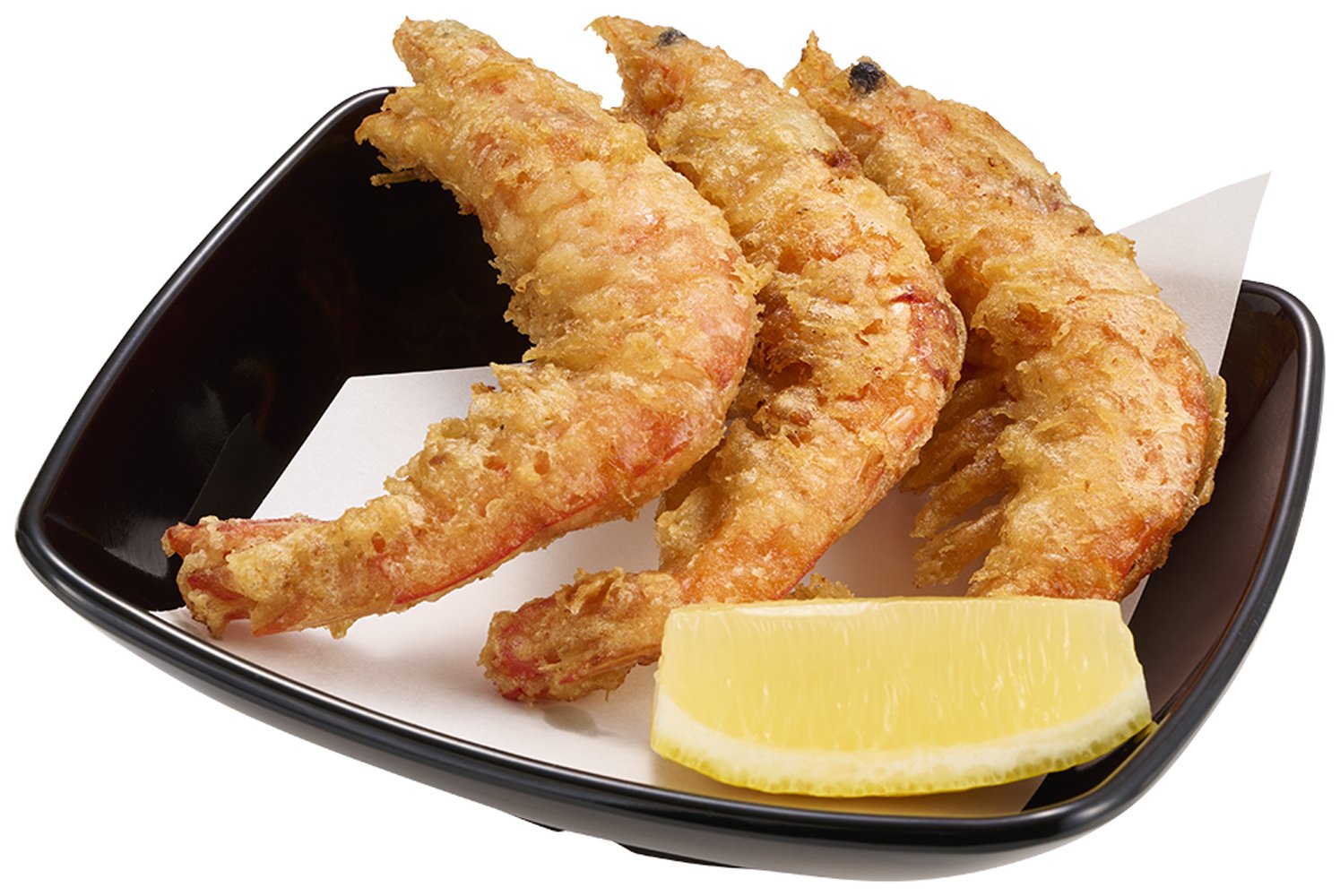 まるごと海老の柚子こしょう天ぷら