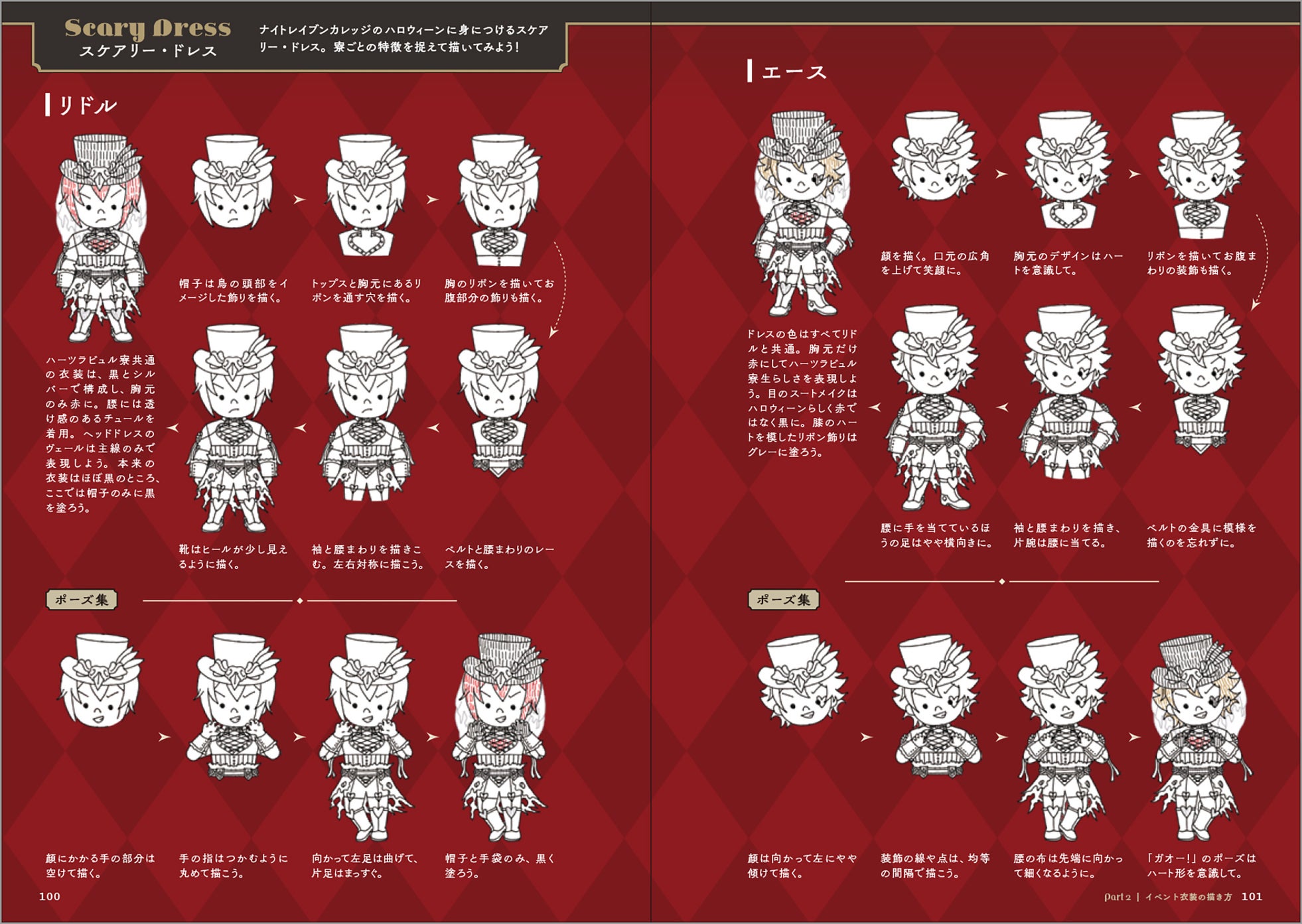 イベント衣装の描き方