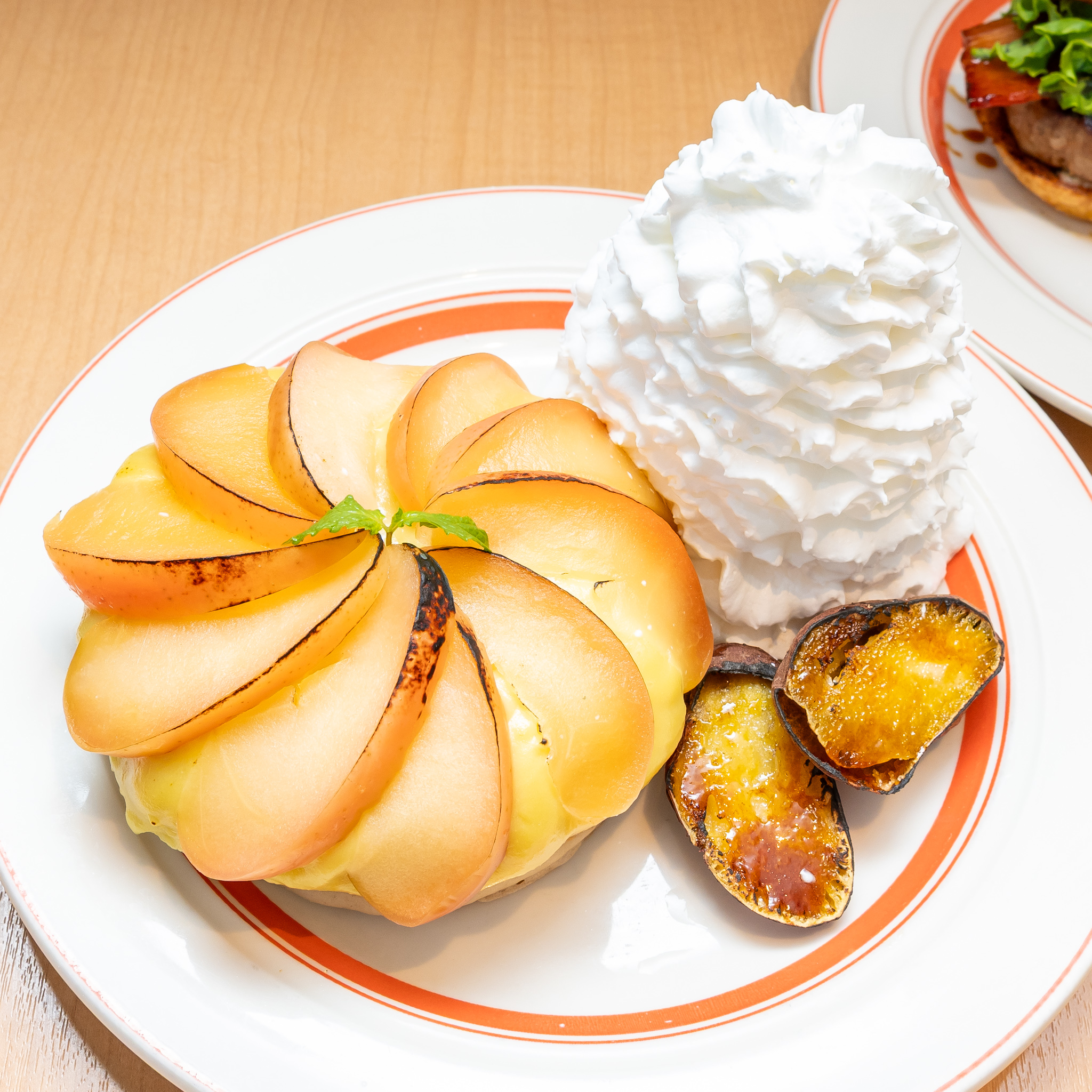 さつまいもとリンゴのブリュレパンケーキ2