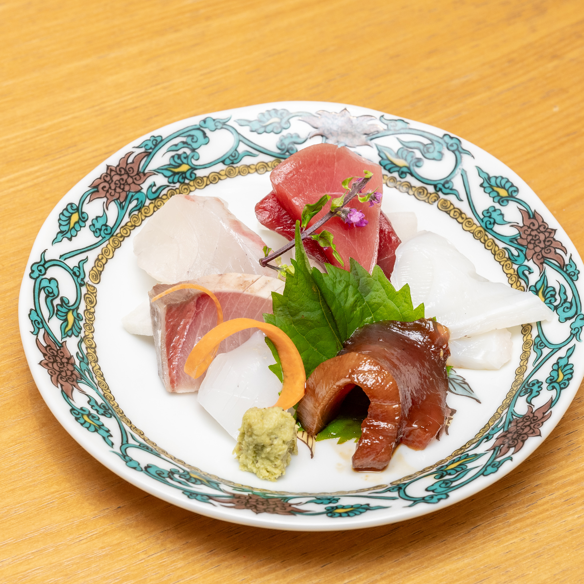 「季焔 ～秋～」の造り 料理長おすすめ盛り合わせ