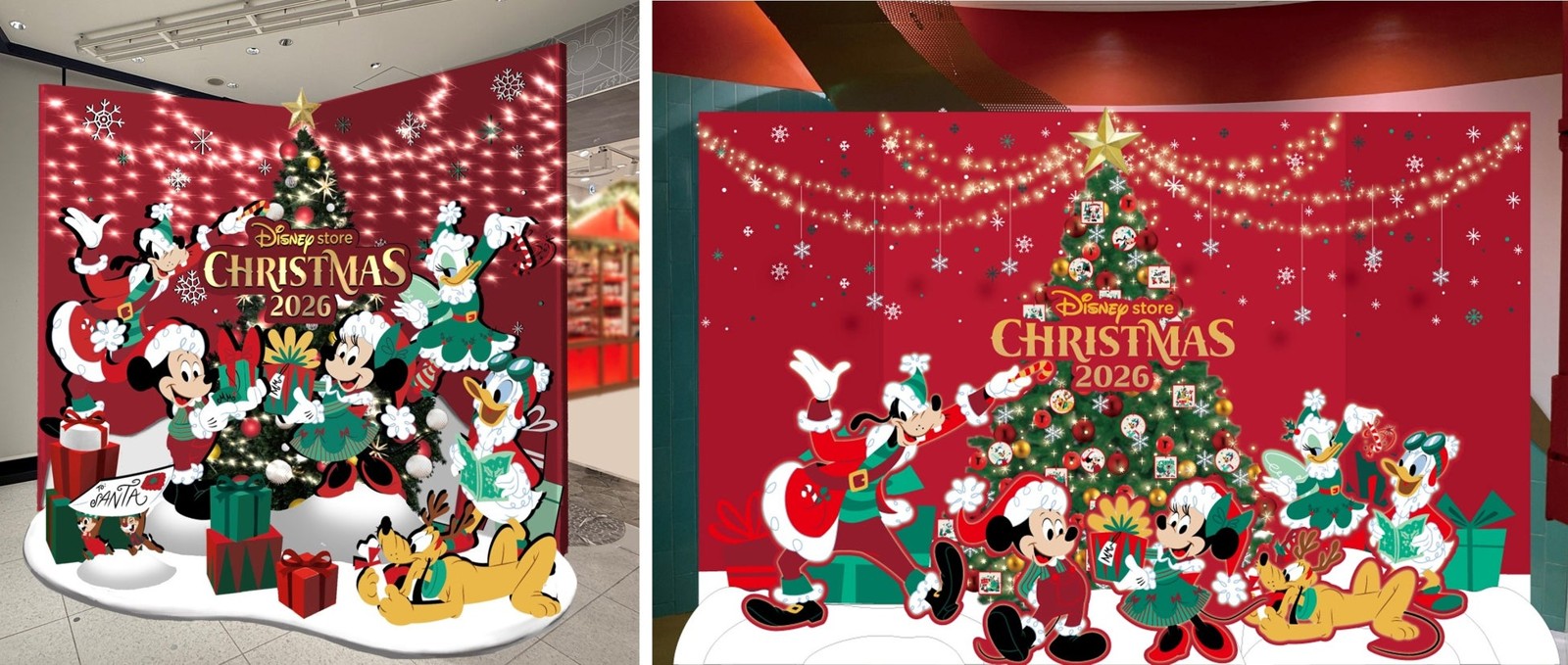 ディズニーフラッグシップ東京の装飾イメージ