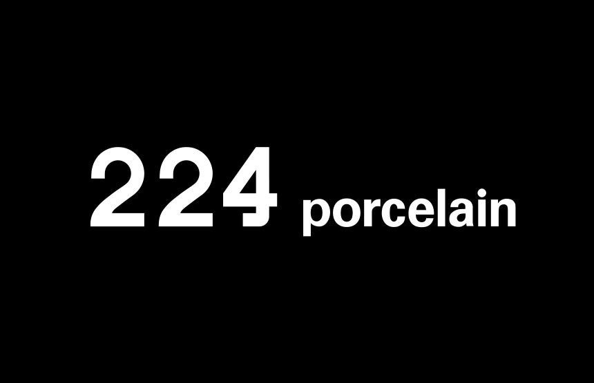 224porcelainのロゴ