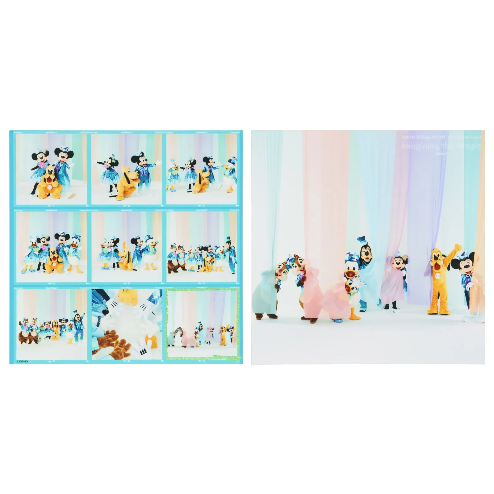 スクエア写真2枚セット キャラクター集合