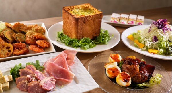 1斤丸ごと濃厚カルボナーラパングラタンなど宴会コースの料理