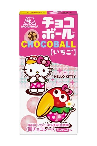 チョコボール＜いちご＞ ハローキティとキョロちゃん