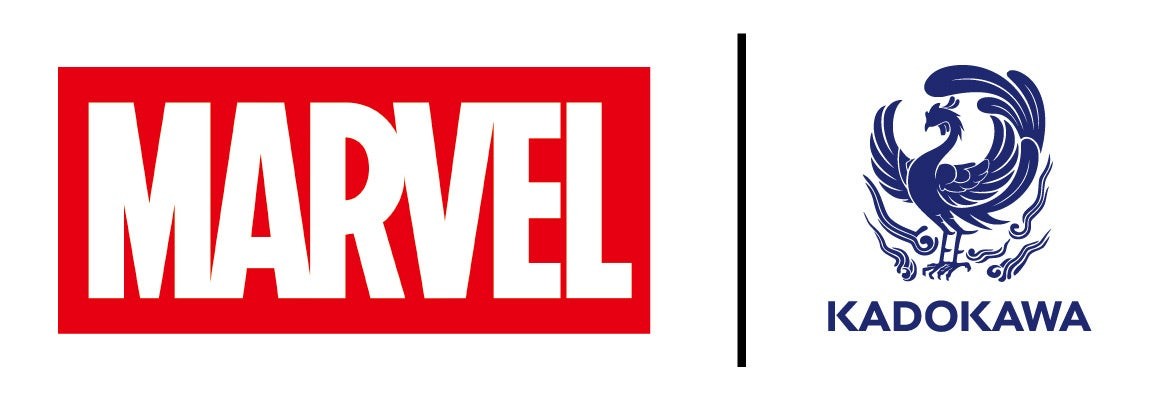 MARVELとKADOKAWAのロゴ