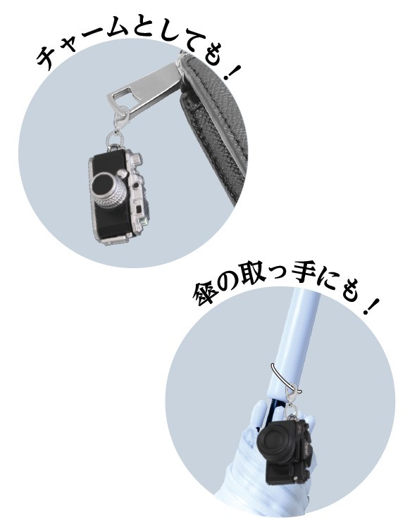 Canon めじるしアクセサリーの取り付け例