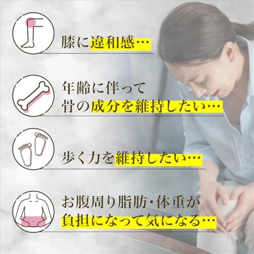 気になる悩みを示すロコモトリプルプラス1の紹介画像