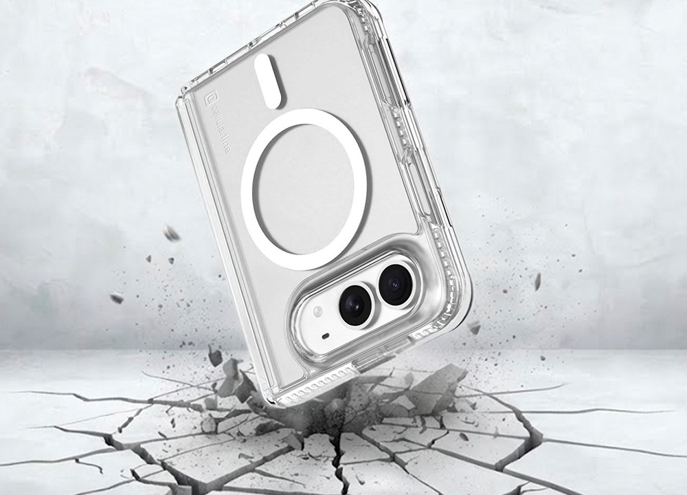 Cellularline ULTRA STRONG MAG iPhone Duo対応クリアケース