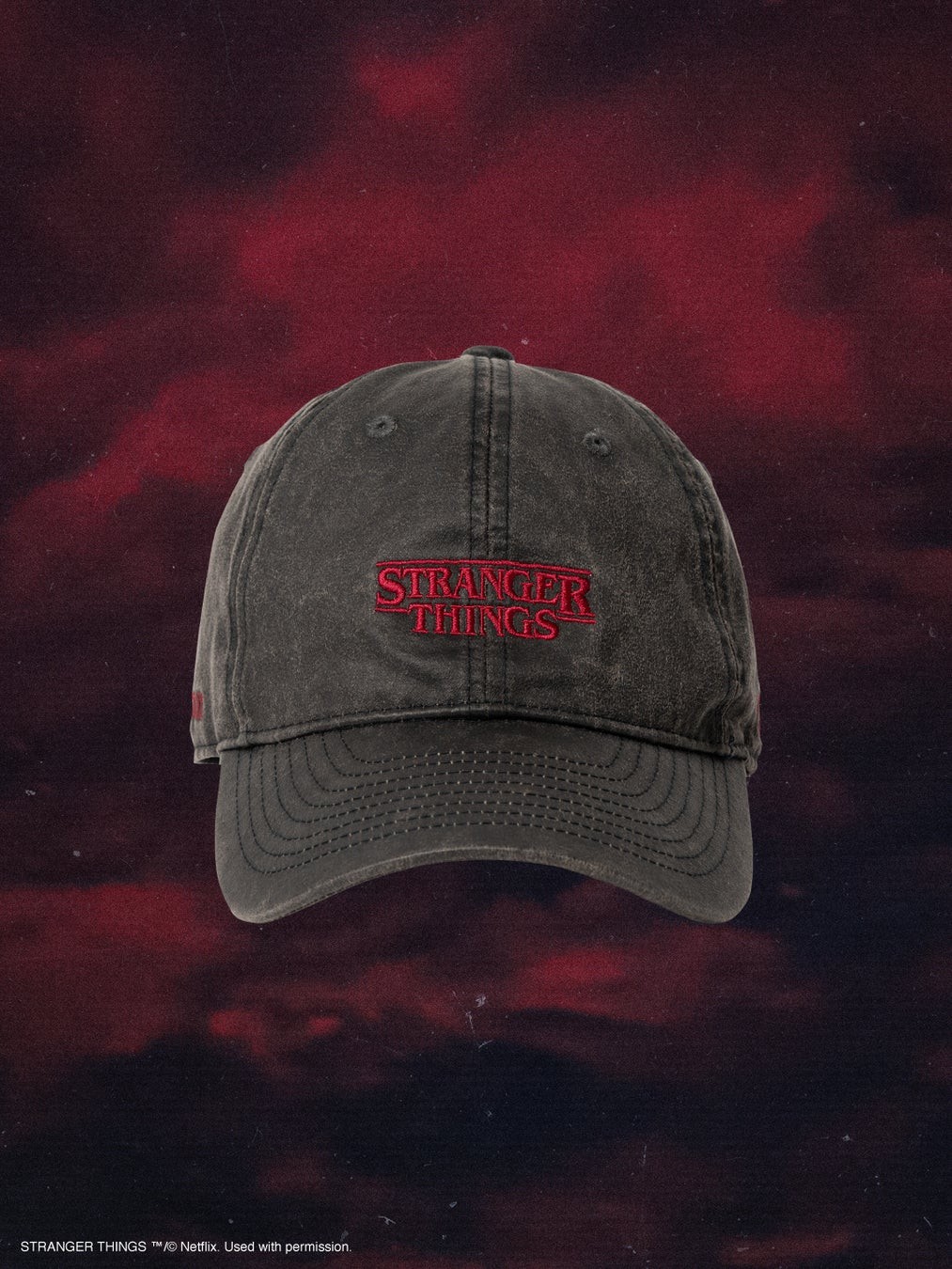 STRANGER THINGS Logo Cap