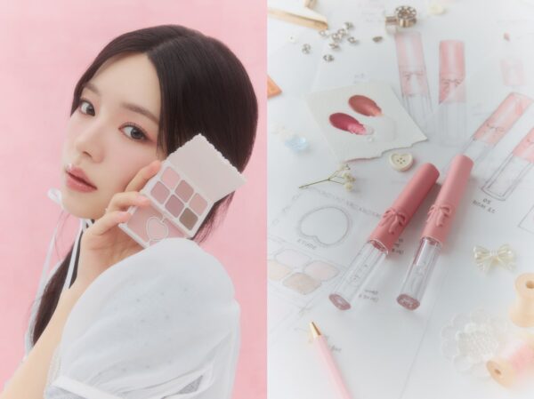 エチュード ビンテージリボンコレクションのパレットとリップ