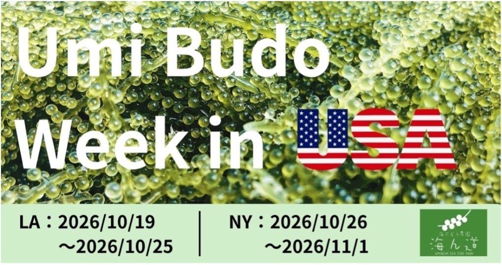 Umi Budo Week in USA 告知ビジュアル