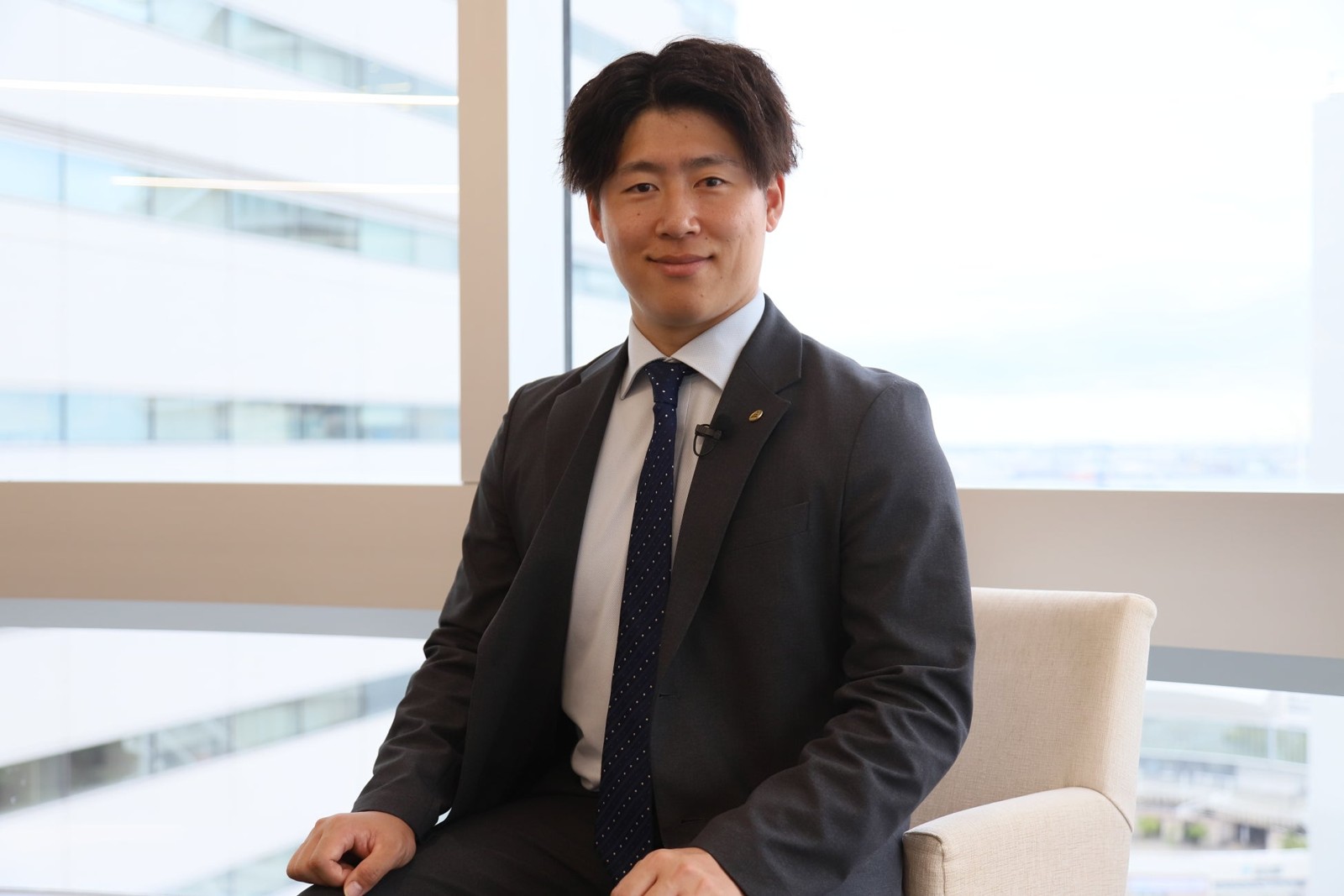 社員インタビューの様子