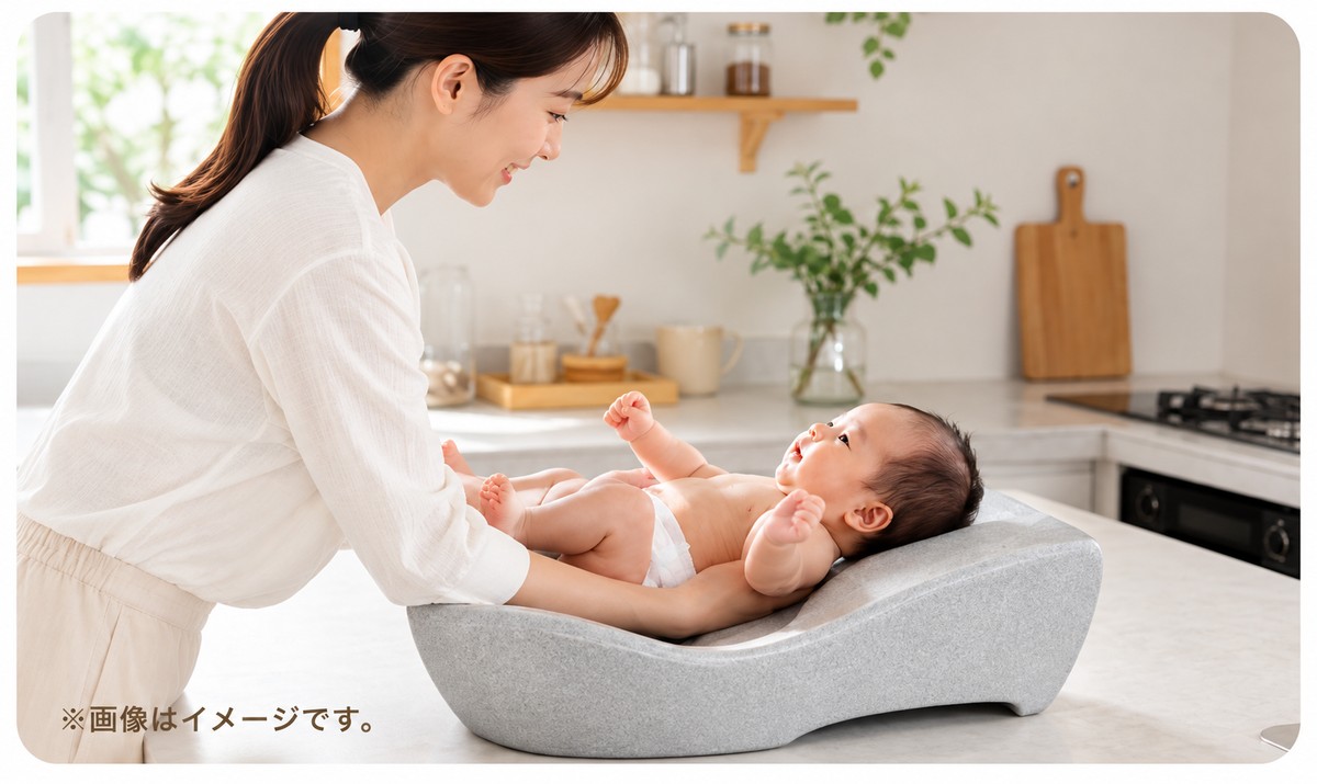 沐浴前後のお世話シーン