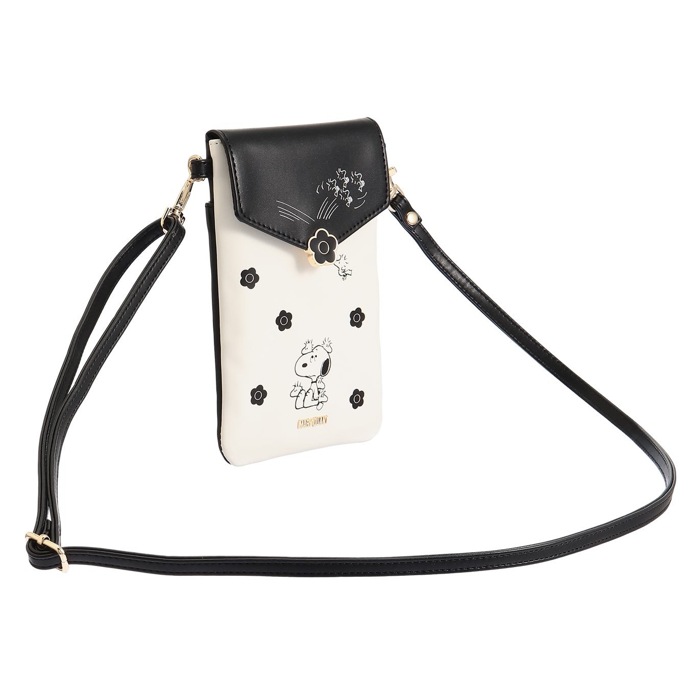 MARY QUANT × PEANUTS モバイルショルダー