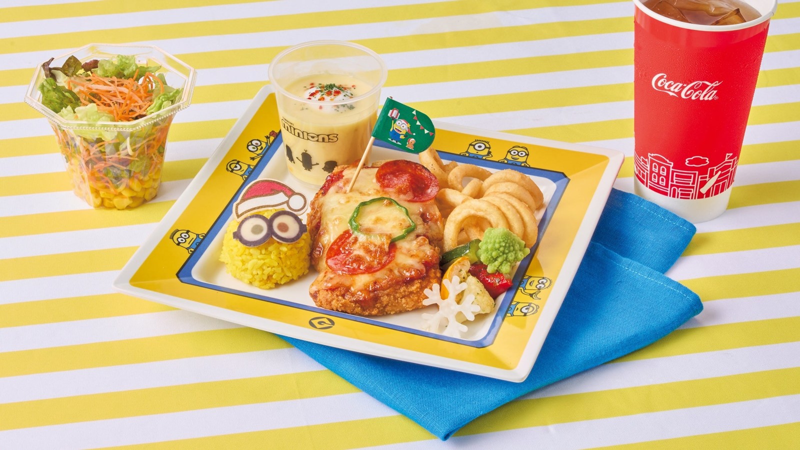 ボブのホリデーピザチキンプレート
