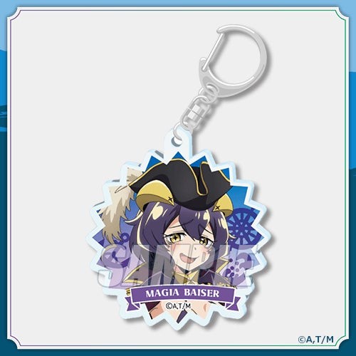 C賞 アクリルキーホルダー マジアベーゼ顔アップ柄