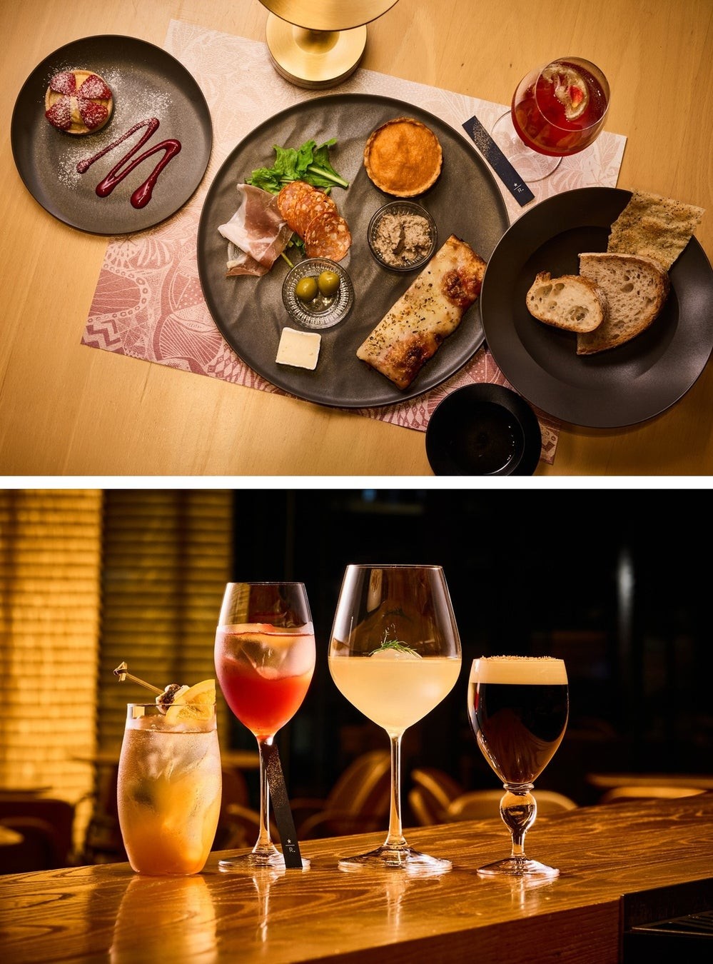 ARRIVIAMO™ BAR APERICENA ~HOLIDAY~ の料理とカクテル