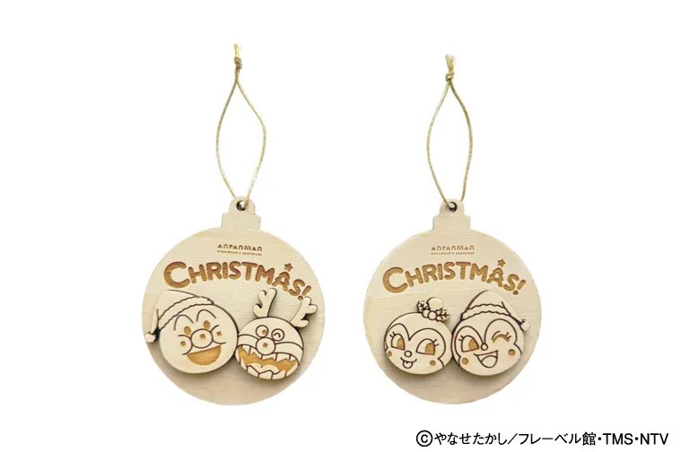 横浜アンパンマンこどもミュージアム クリスマス ウッドオーナメント